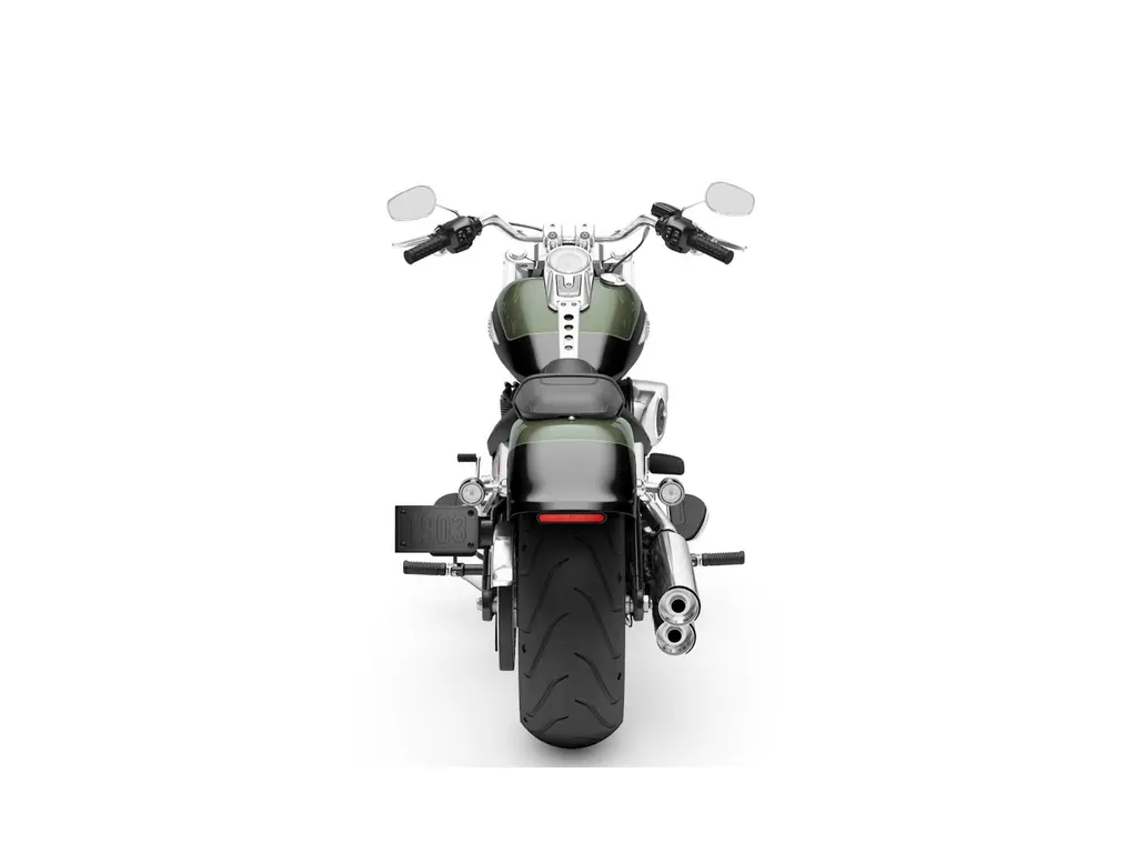2026 Harley-Davidson Fat Boy® Olive Steel Metallic/Vivid Black
