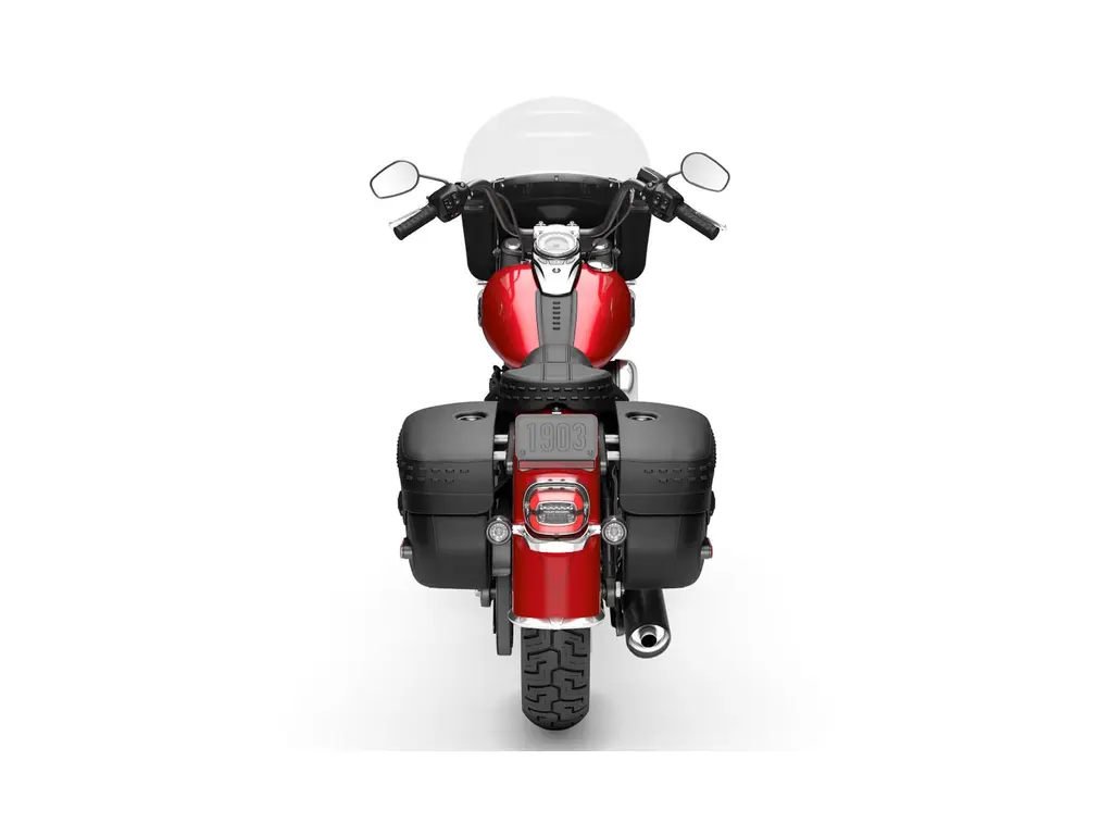 2026 Harley-Davidson Heritage Classic Two-Up Brilliant Red Black (Cast Wheels)