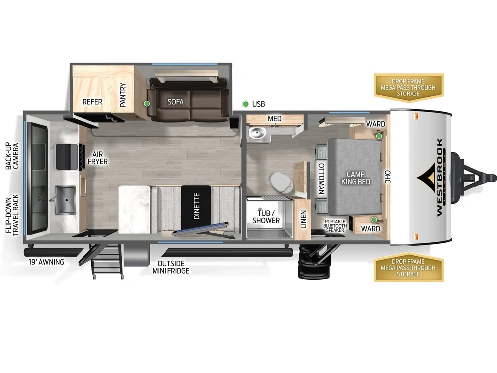 2026 Forest River Westbrook Luxury Westbrook Luxury 245RKLC alt