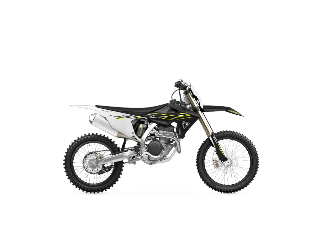 2026 Triumph Tf 250-X (2026) Jet Black / Pure White
