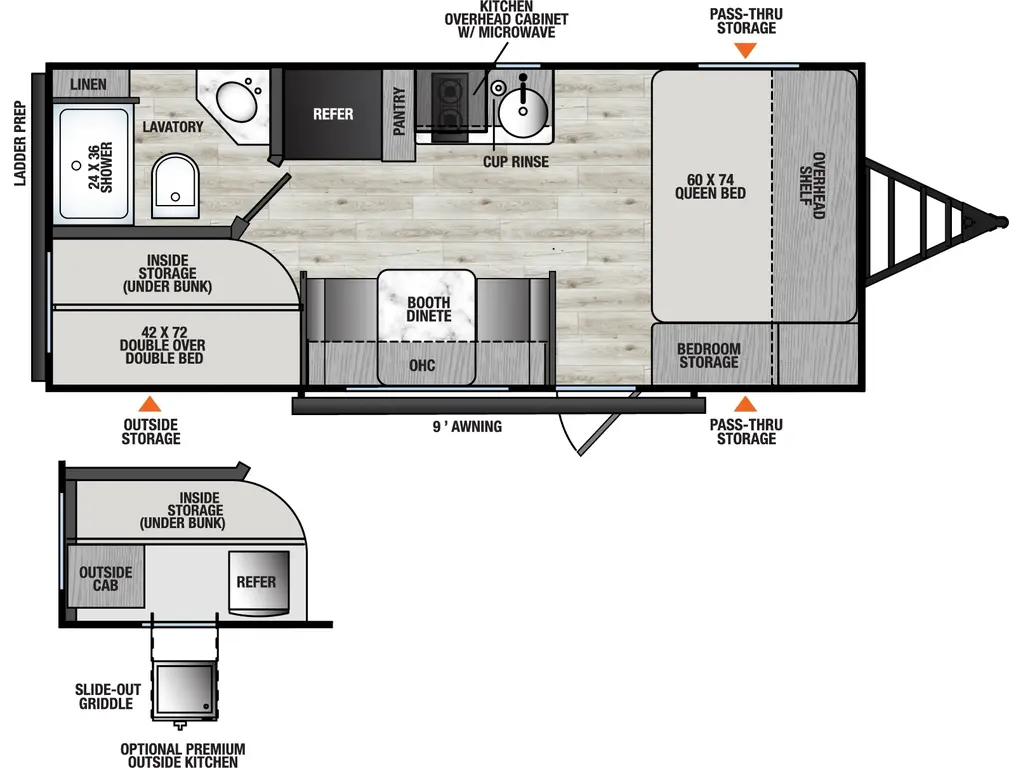2026 Coachmen Clipper Travel Trailers 18BH