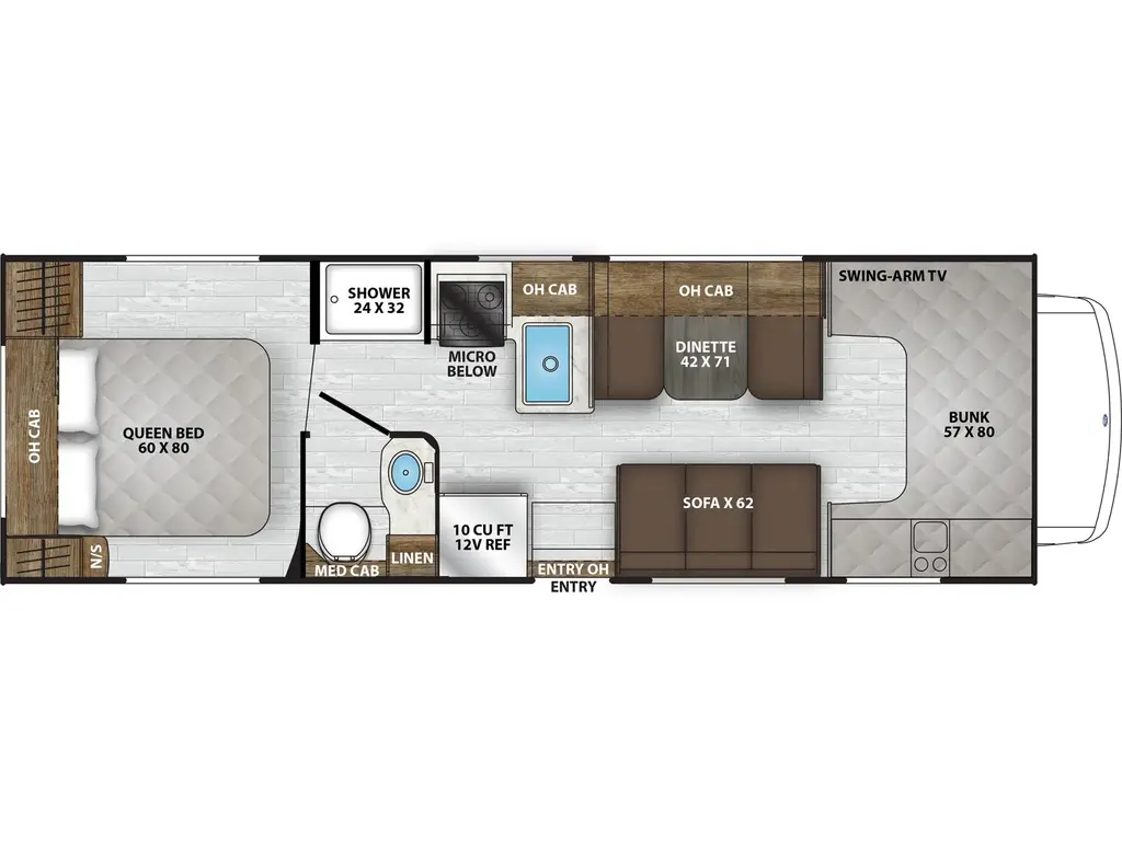 2026 Coachmen Leprechaun 270QB - Ford E-350
