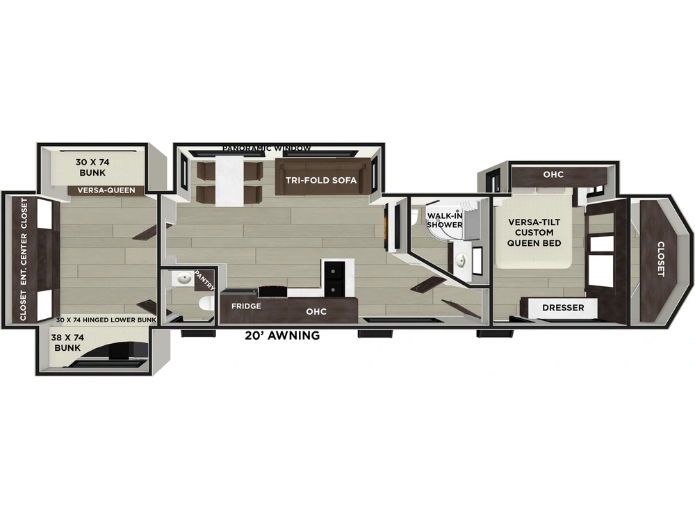 2026 Forest River Salem Villa Salem Villa 42QBQ alt