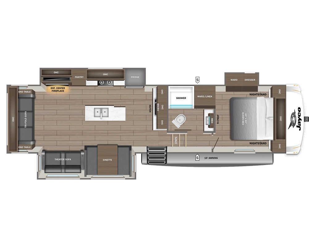 Jayco Eagle SLE Fifth Wheels Eagle SLE Fifth Wheels 30RLT 2026 alt