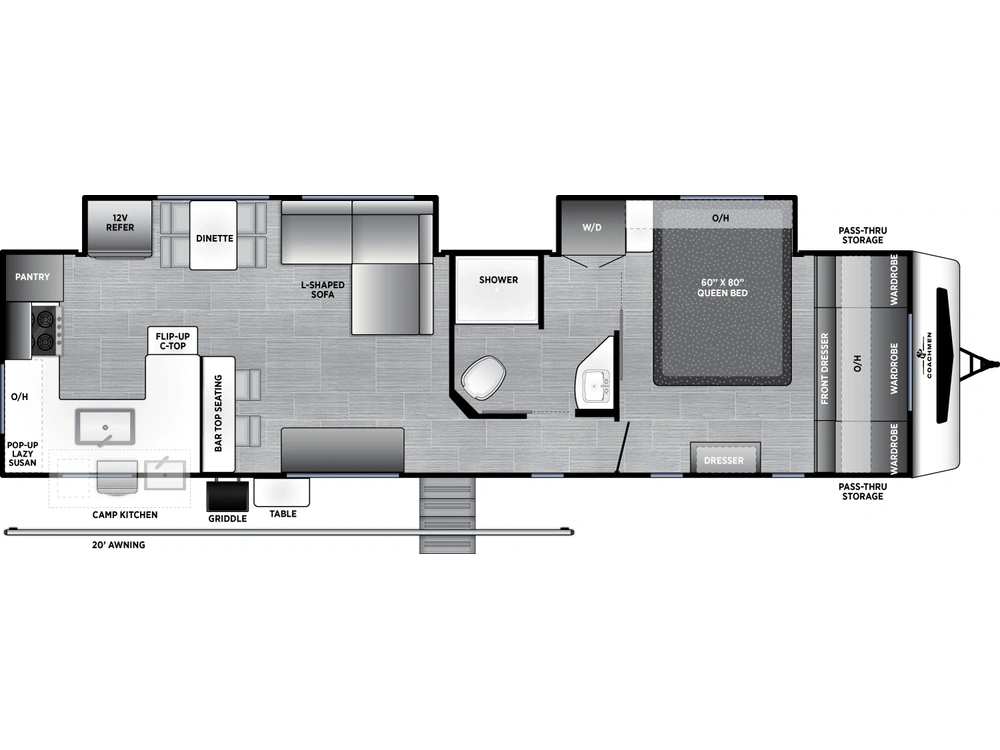 2026 Coachmen Freedom Express Liberty Edition Freedom Express Liberty Edition 300RKS alt