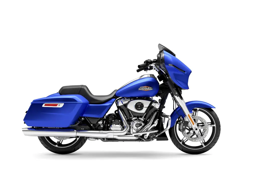 Harley-Davidson Street Glide® Two-Up Aurora Blue Denim (Chrome Trim) 2026