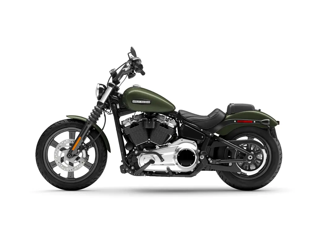 2026 Harley-Davidson Street Bob® Two-Up Olive Steel Metallic (Cast Wheels)
