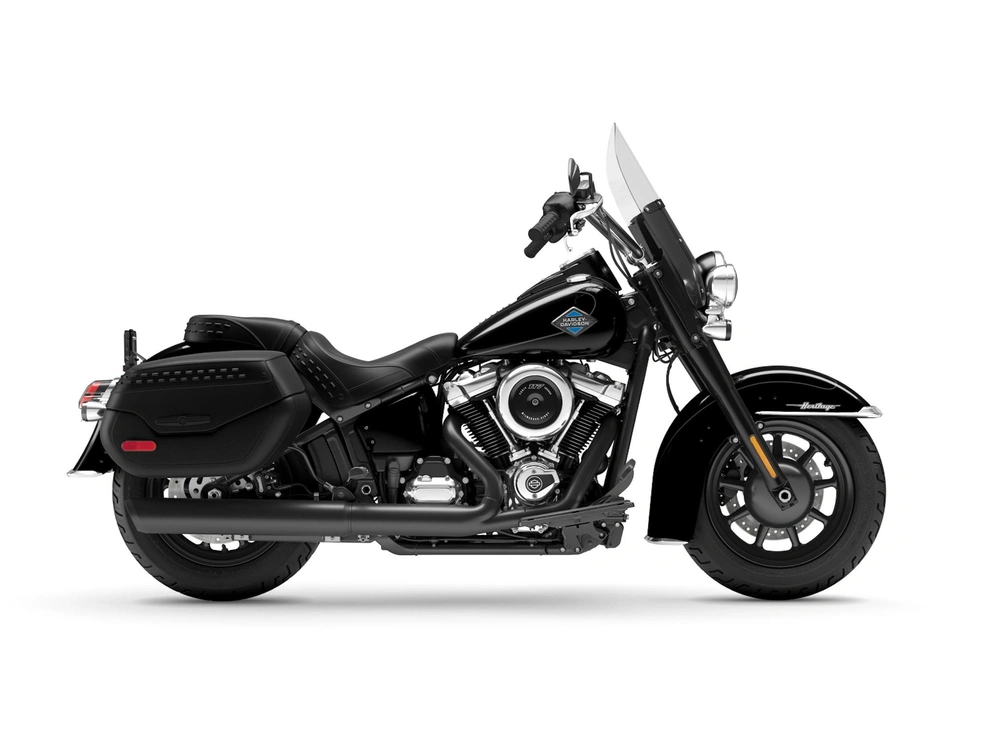 Harley-Davidson Heritage Classic Heritage Classic Two-Up Vivid Black Black (Cast Wheels) 2026 alt