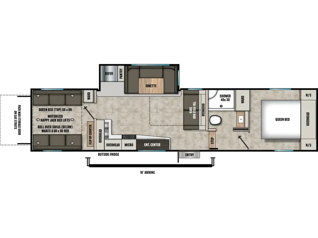 2026 Coachmen Chaparral 31BH