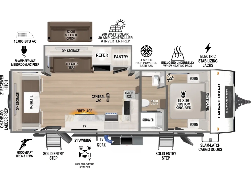 2026 Forest River Grand Surveyor Grand Surveyor 253RLS alt