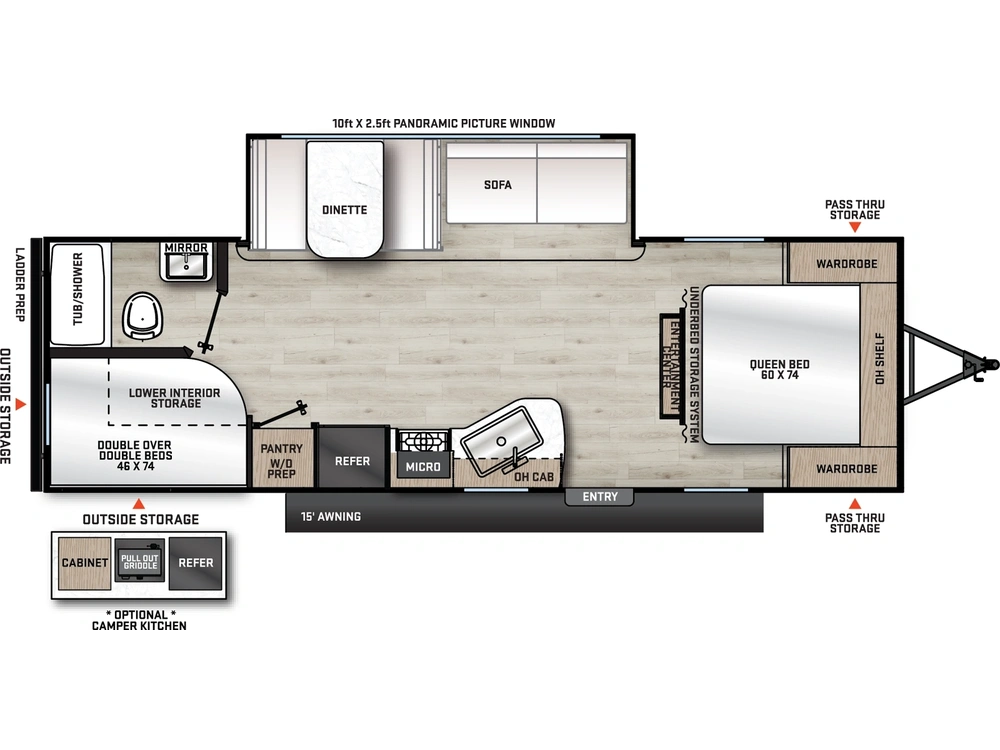 2026 Forest River AURORA 26BHS