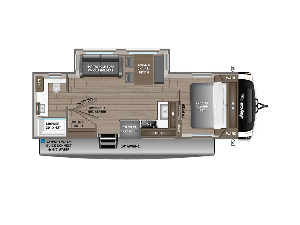 Jayco Eagle HT Travel Trailers 275RBCS 2026