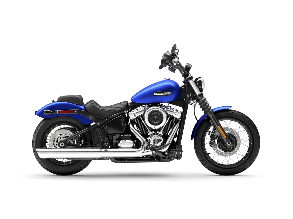 2026 Harley-Davidson Street Bob® Aurora Blue Denim (Spoke Wheels)