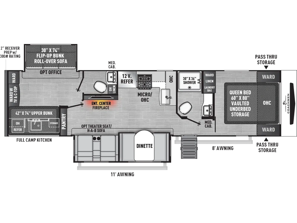 Coachmen Freedom Express Ultra Lite Freedom Express Ultra Lite 326BHDS 2026 alt