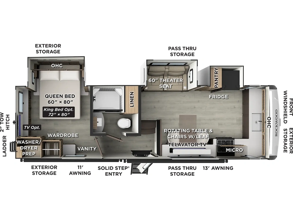 2026 Forest River Rockwood Signature Fifth Wheels Rockwood Signature Fifth Wheels 290SFK alt