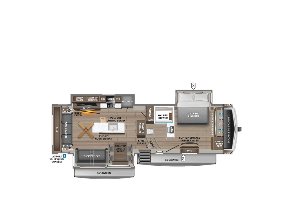 2026 Jayco North Point North Point 310RLTS alt