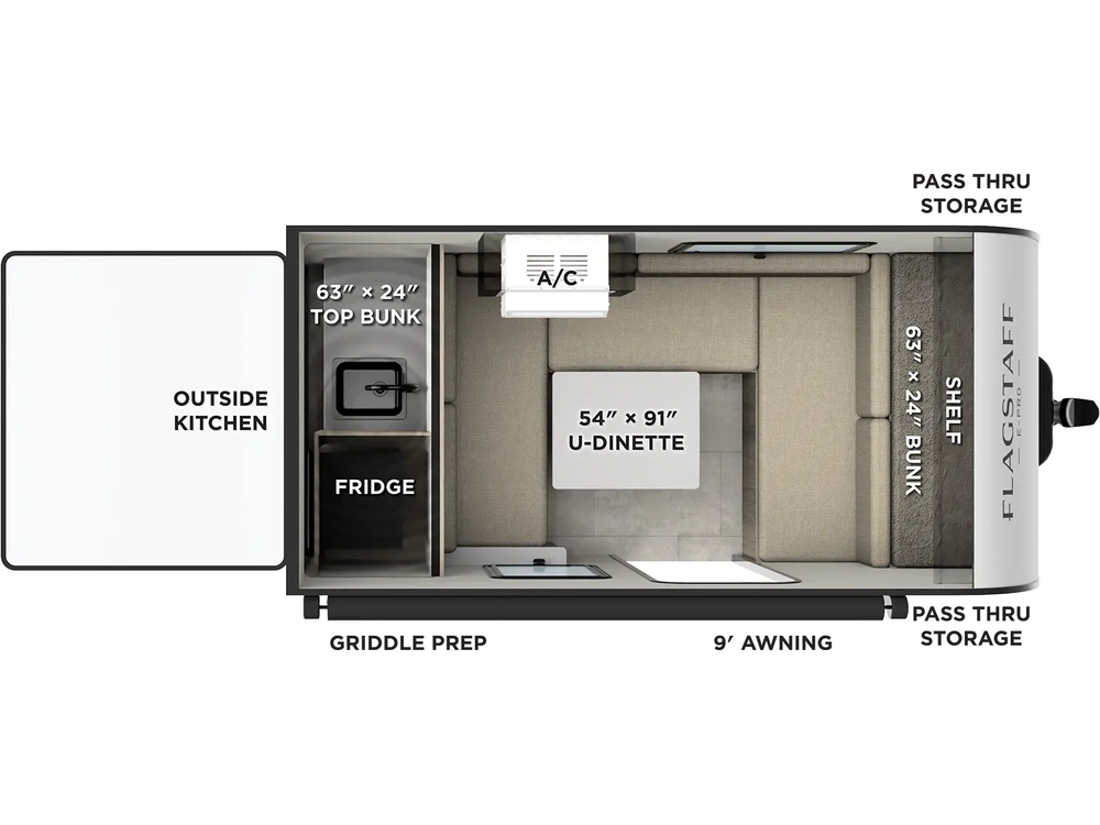 2026 Forest River Flagstaff E-Pro Flagstaff E-Pro E11LE alt