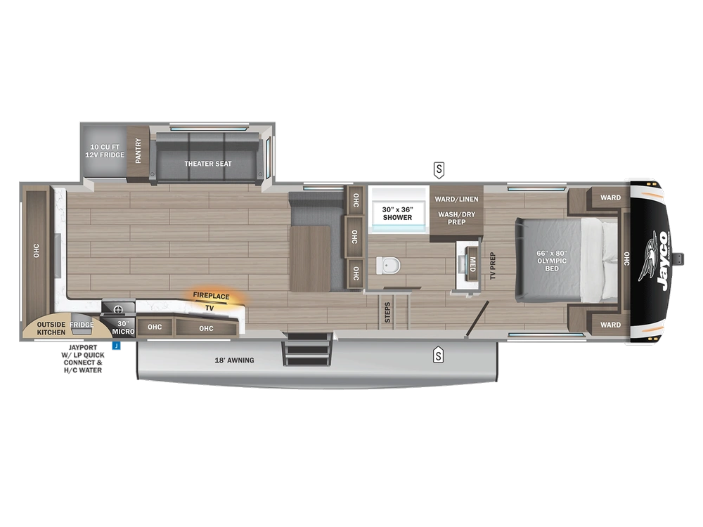 Jayco Eagle HT Fifth Wheels Eagle HT Fifth Wheels 27MLC 2026 alt