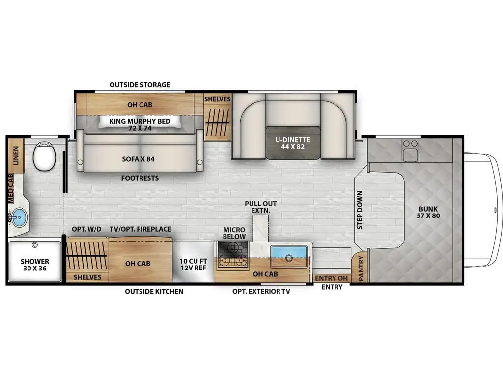 2026 Coachmen Freelander 26MB - Ford E-450