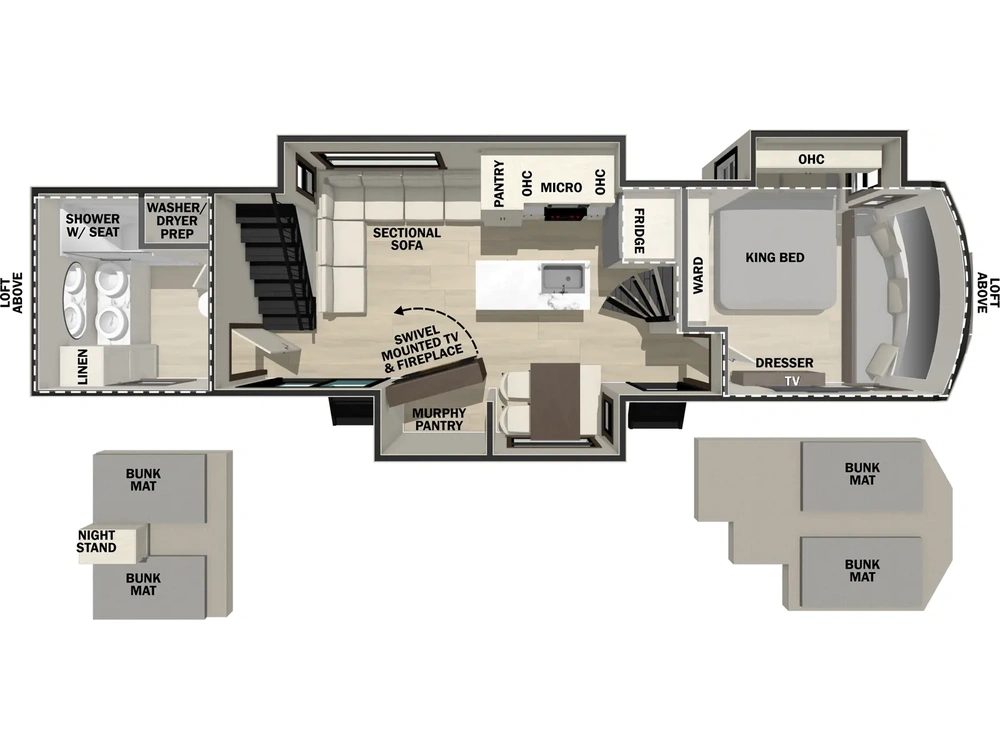 2026 Forest River Cedar Creek Cottage Cedar Creek Cottage 40CBK alt