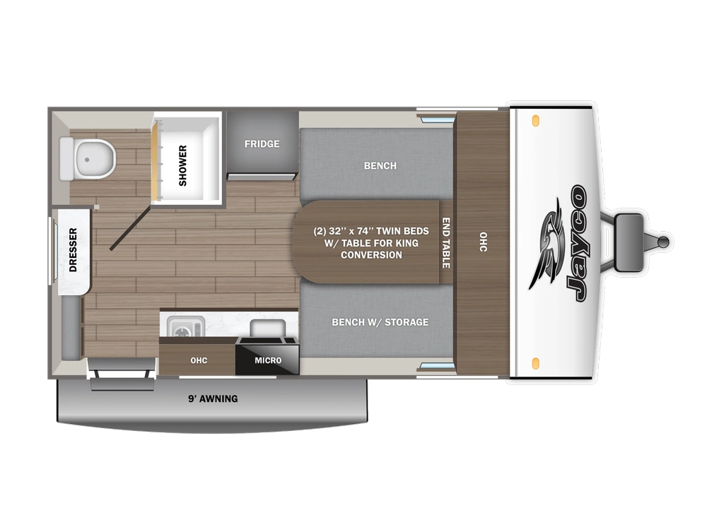 Jayco Jay Feather Air SL Jay Feather Air SL 15TBSL 2026 alt