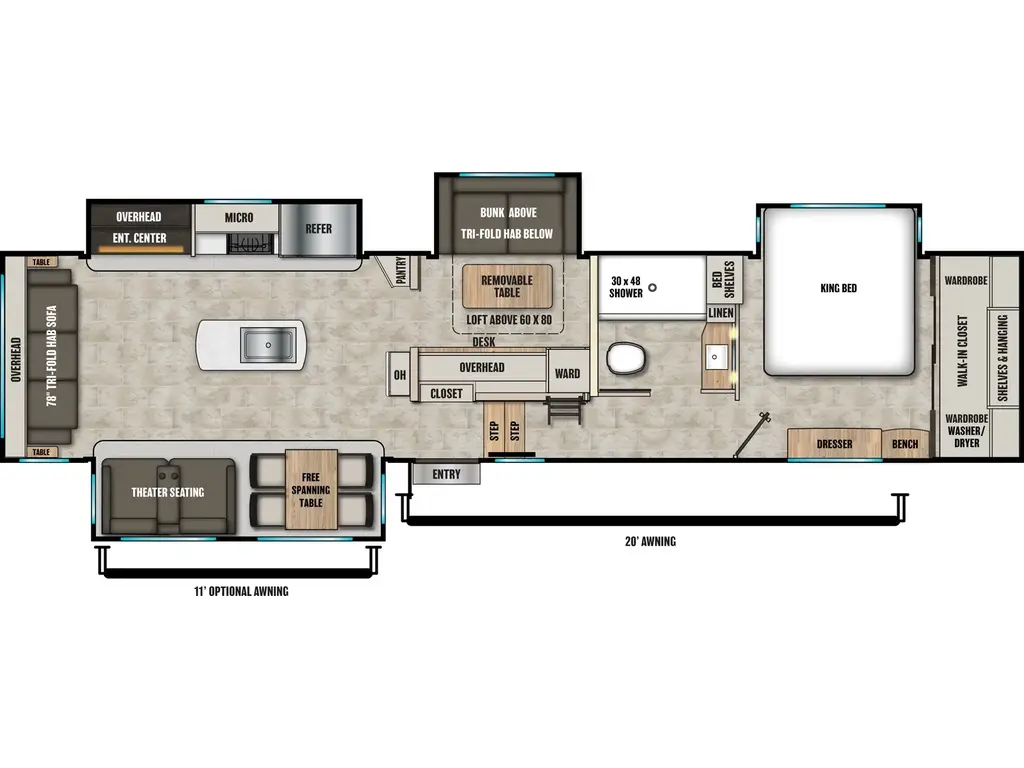 2026 Coachmen Brookstone 398MBL