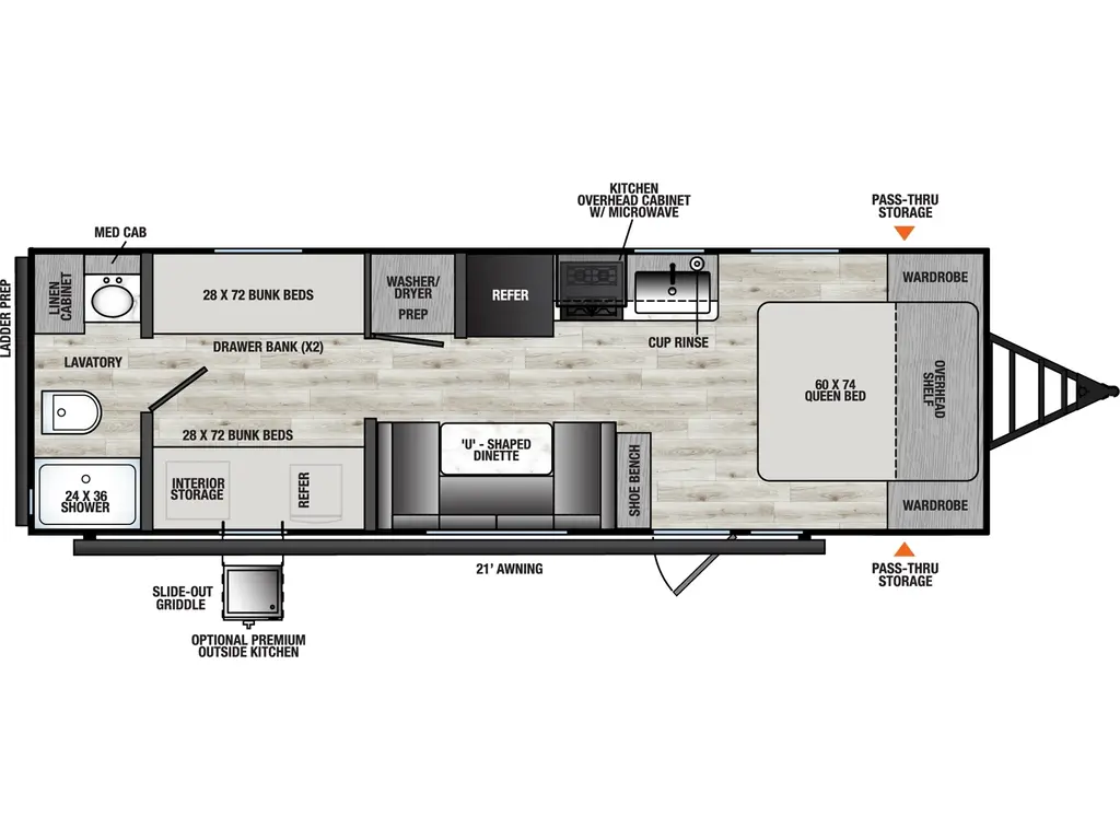 2026 Coachmen Clipper Travel Trailers 25QBH