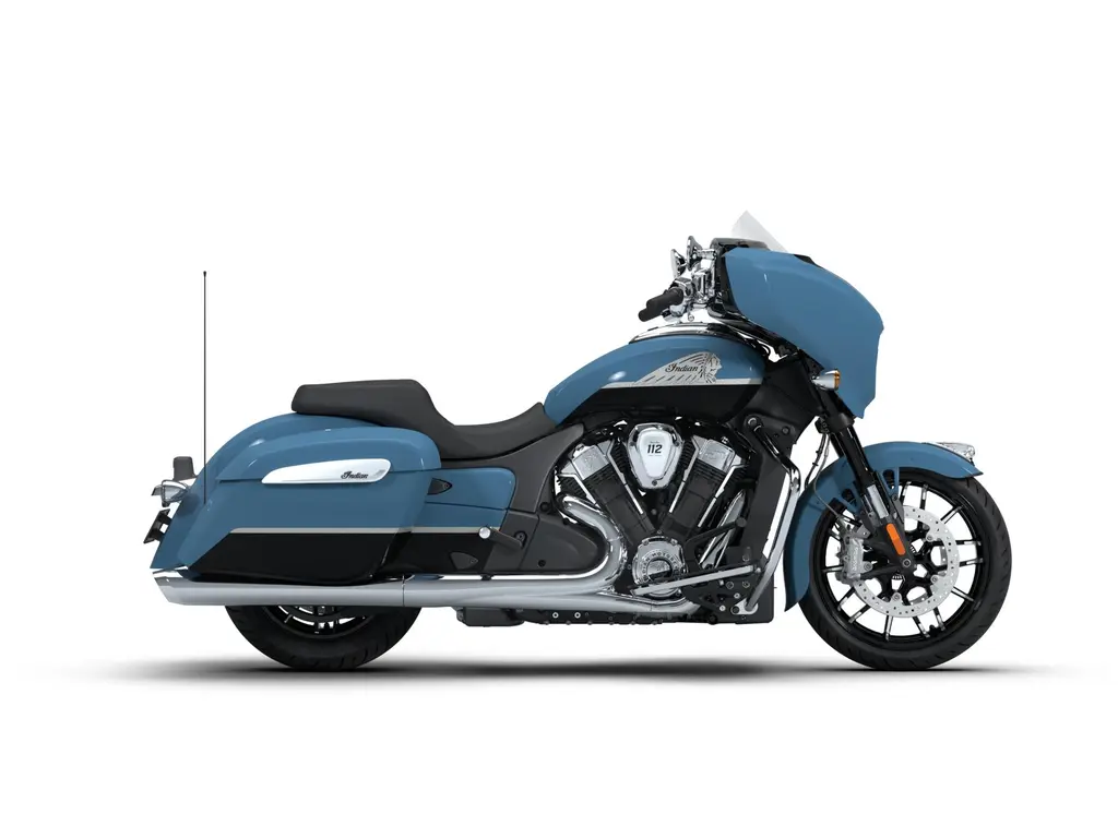 2026 Indian Motorcycle Chieftain PowerPlus Limited with 112 Stom Blue with Black Metallic