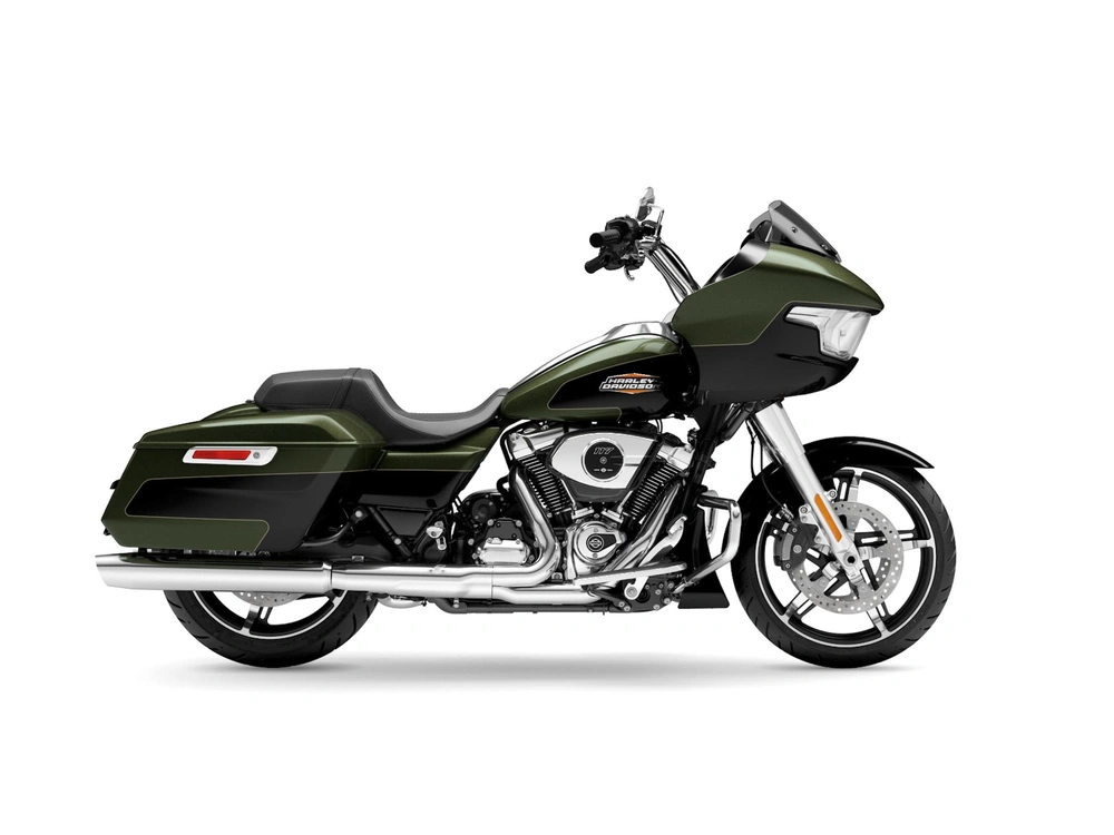 2026 Harley-Davidson Road Glide® Road Glide® Olive Steel Metallic/Vivid Black (Chrome Trim) alt