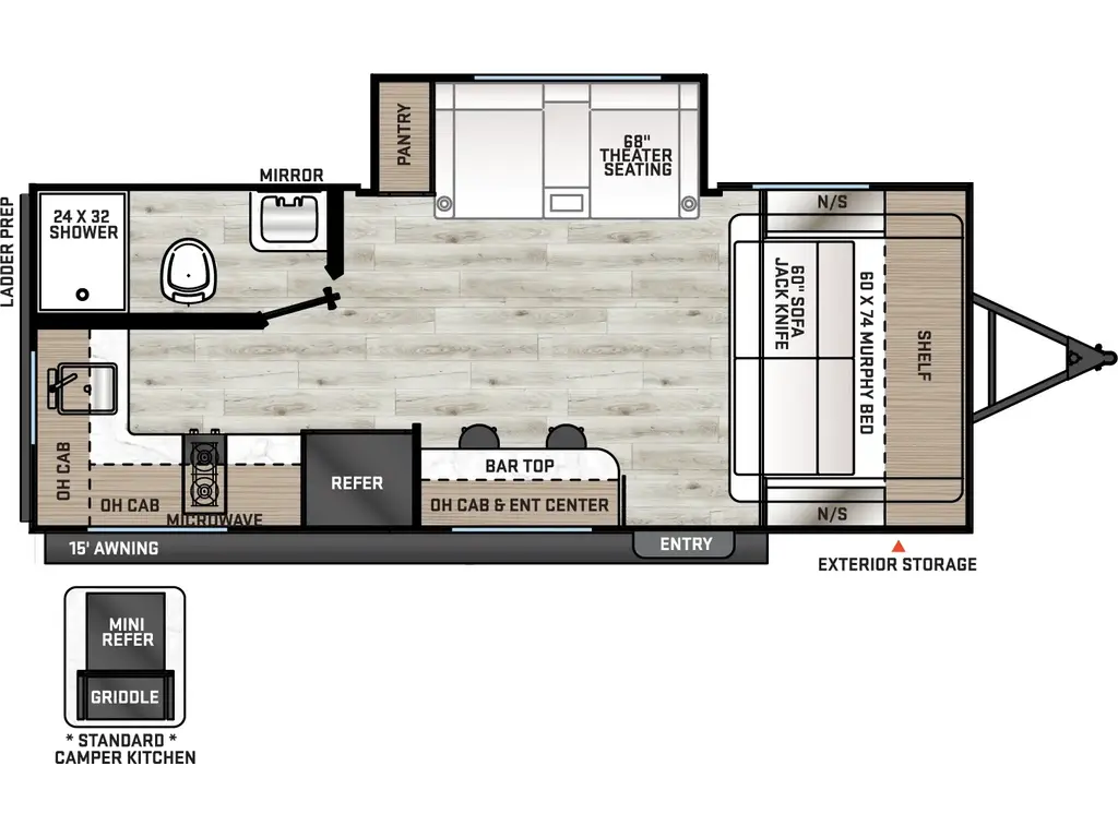 2026 Coachmen Catalina Summit Series 7 184RBS - DSO