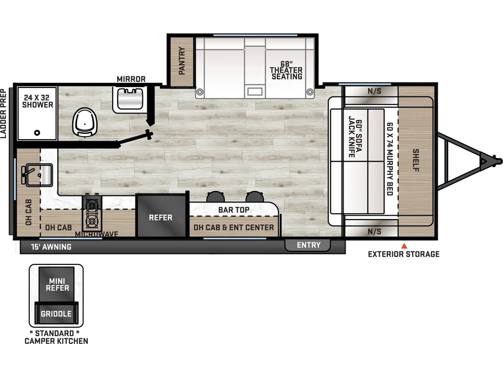 2026 Coachmen Catalina Summit Series 7 Catalina Summit Series 7 184RBS - DSO alt