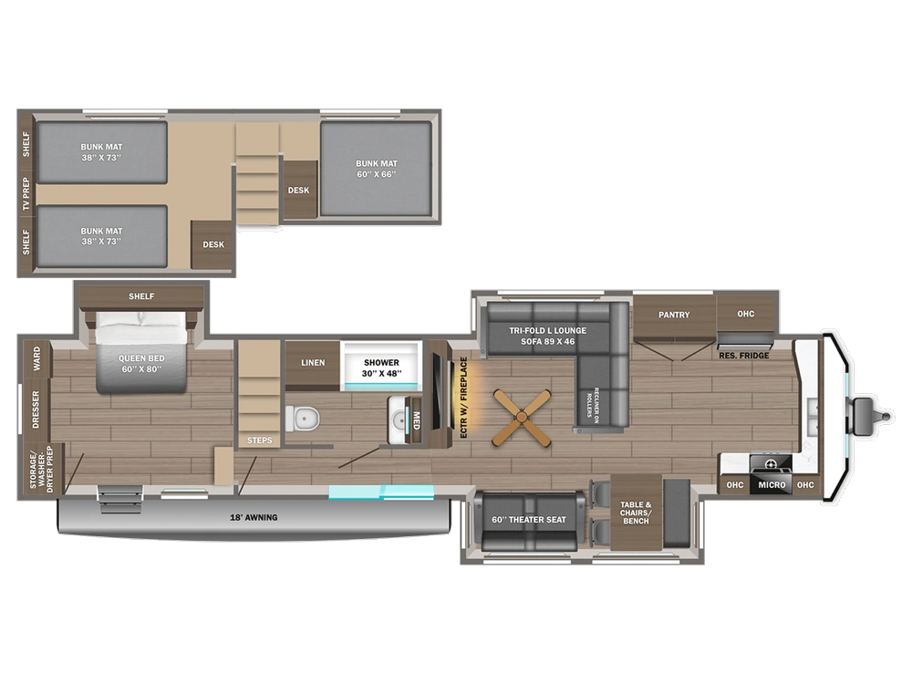 2026 Jayco Jay Flight Bungalow Jay Flight Bungalow 404LOFT DS alt