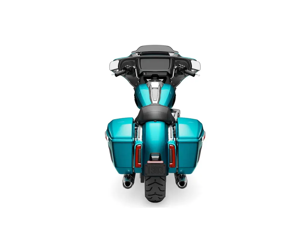 2026 Harley-Davidson Street Glide® Two-Up Teal Thunder/Vivid Black (Chrome Trim)