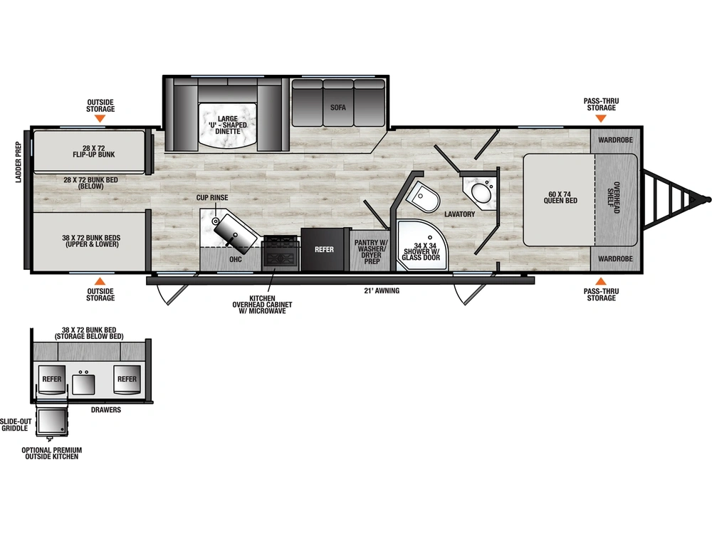 2026 Forest River Viking Travel Trailers Viking Travel Trailers 292TB alt