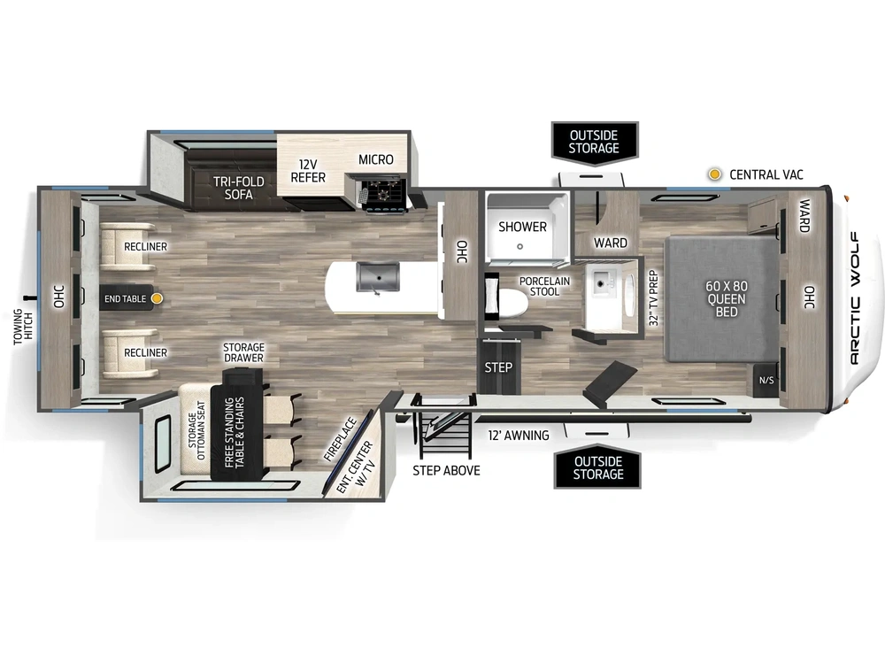 Forest River Cherokee Arctic Wolf Cherokee Arctic Wolf 27SGS 2026 alt