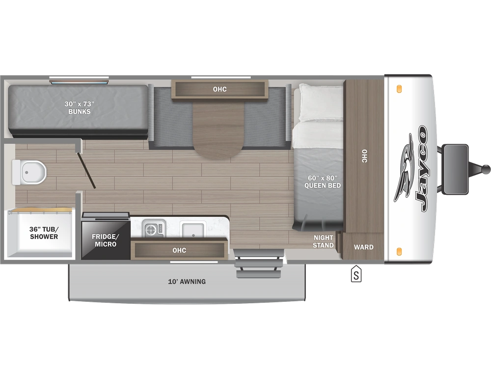 2026 Jayco Jay Feather Air SL Jay Feather Air SL 17BHSL alt