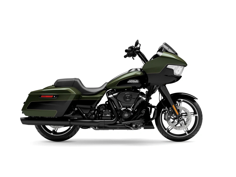 2026 Harley-Davidson Road Glide® Road Glide® Two-Up Olive Steel Metallic/Vivid Black (Black Trim) alt