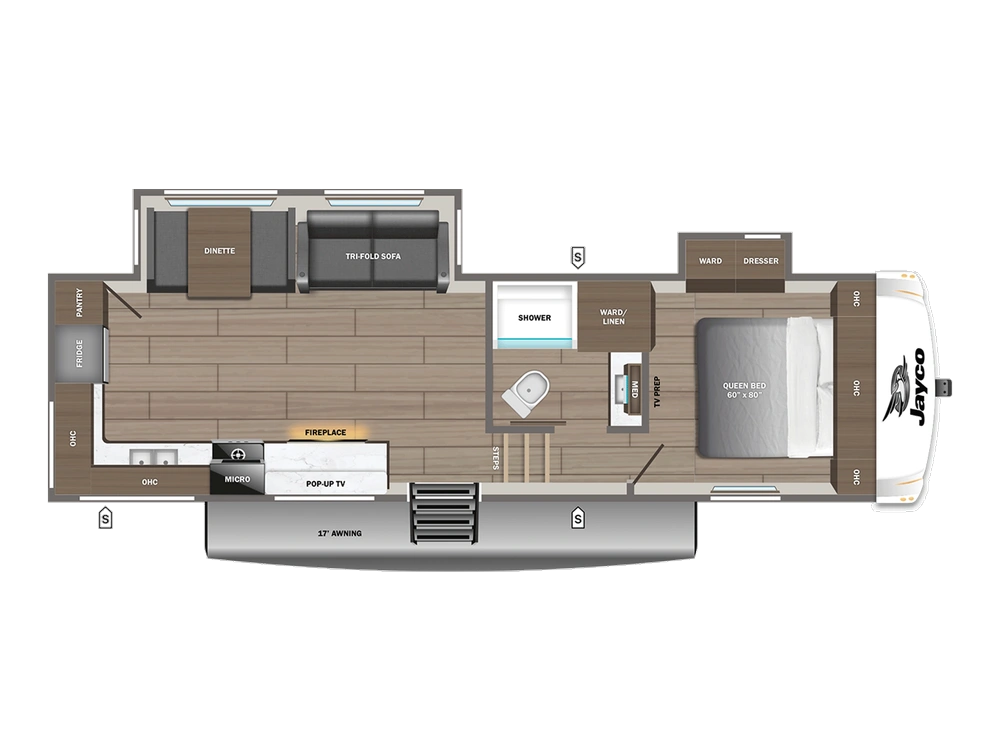 Jayco Eagle SLE Fifth Wheels Eagle SLE Fifth Wheels 28RKS 2026 alt