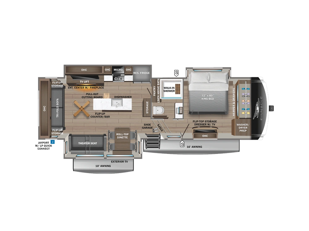 Jayco Pinnacle Pinnacle 32RLTS 2026 alt