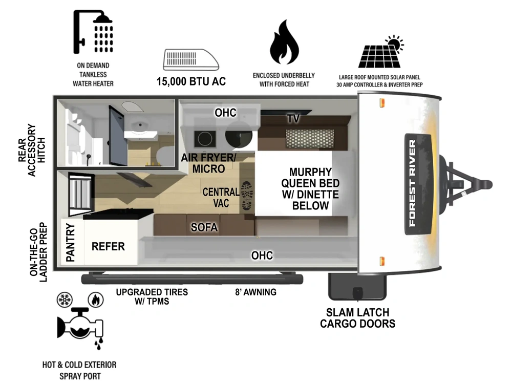 2026 Forest River r•pod r•pod RP-153 alt