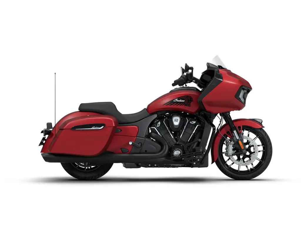 2026 Indian Motorcycle Indian Challenger Dark Horse with 112 Sunset Red Smoke