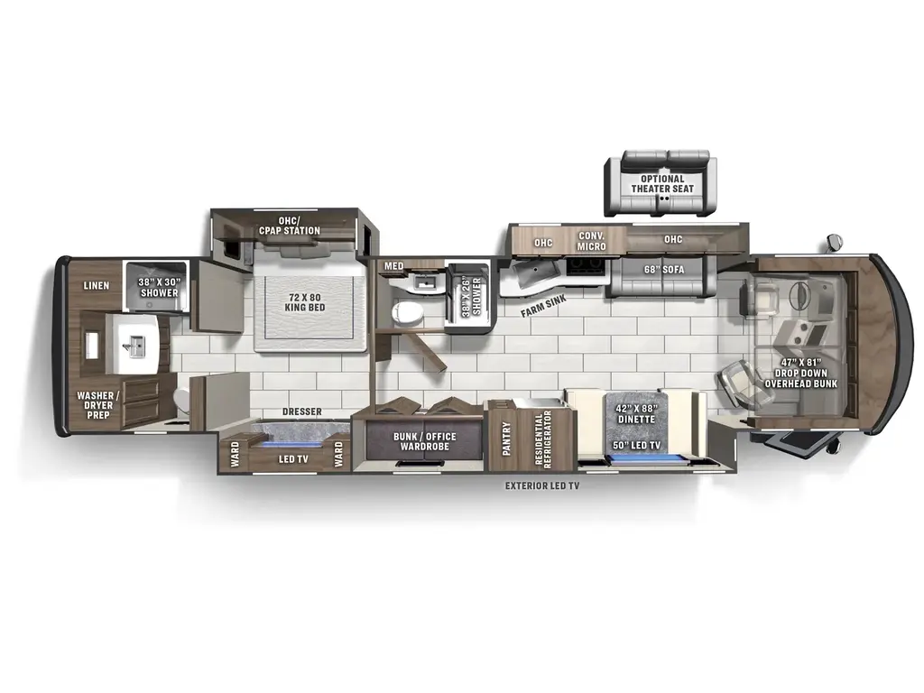 2026 Coachmen Sportscoach RD 411TS