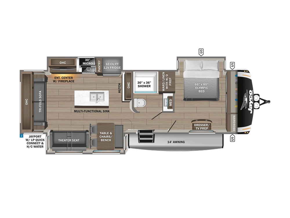 2026 Jayco Eagle HT Travel Trailers Eagle HT Travel Trailers 294CKBS alt