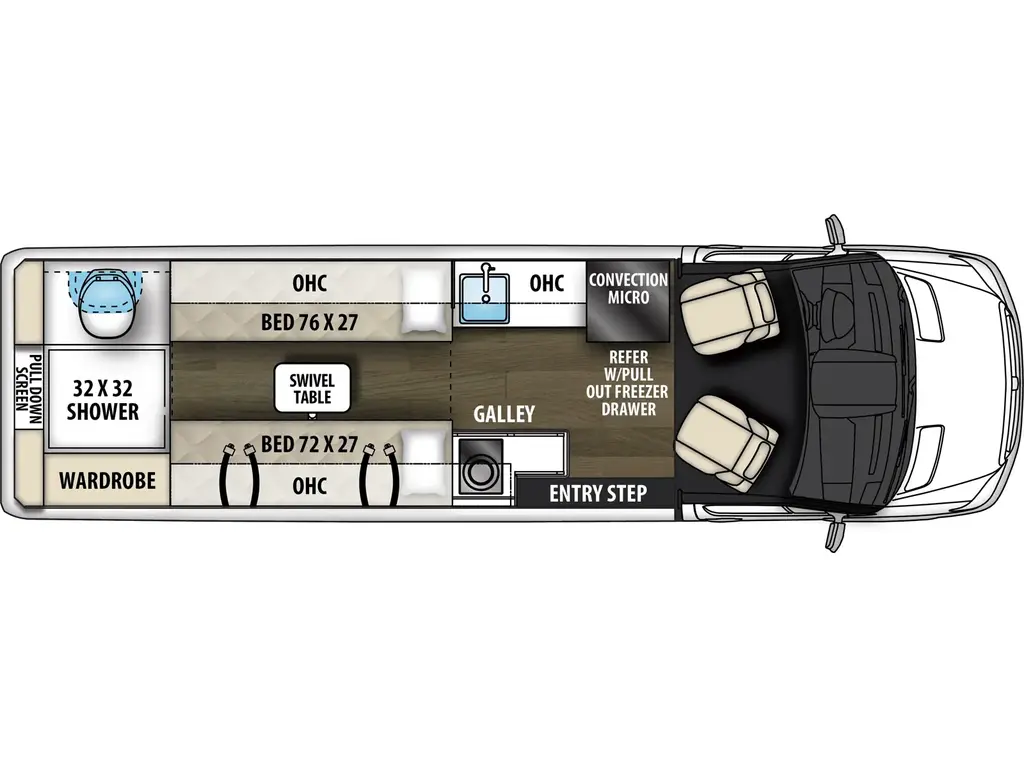 2026 Coachmen Galleria 24RB