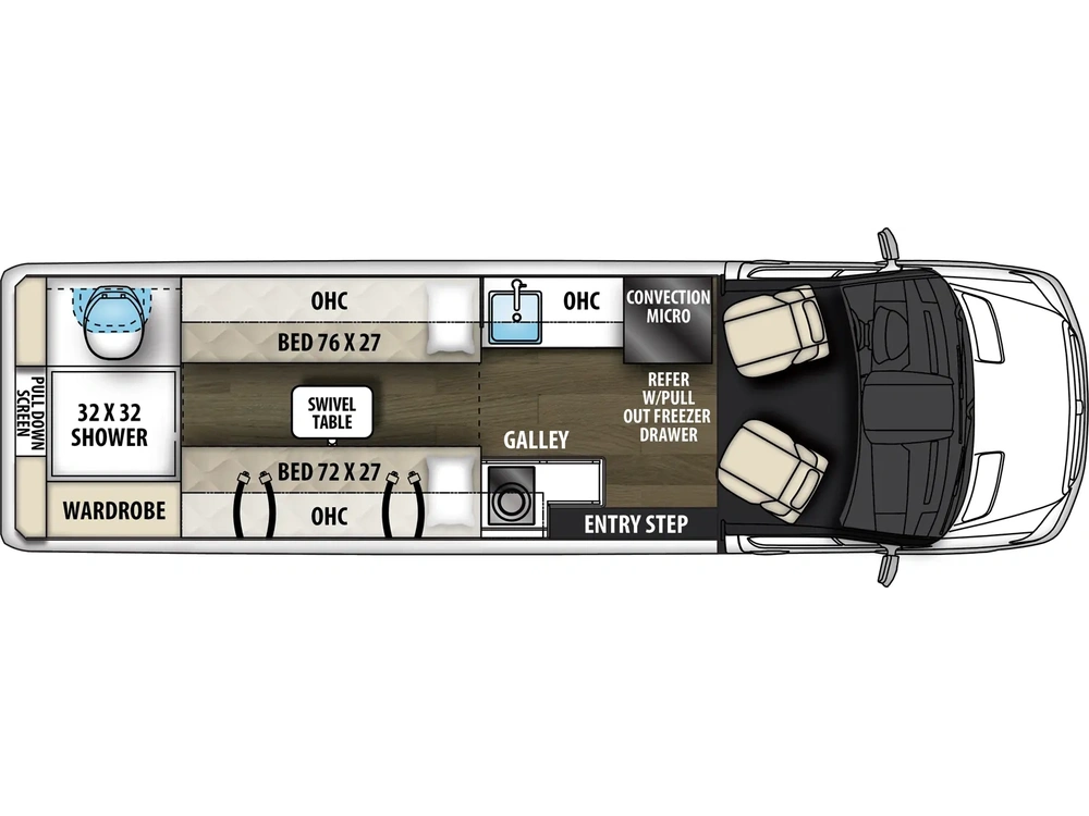 2026 Coachmen Galleria Galleria 24RB alt