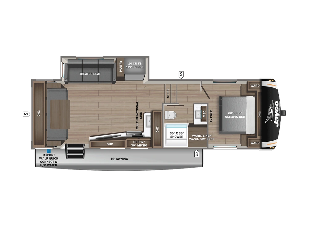 2026 Jayco Eagle HT Fifth Wheels Eagle HT Fifth Wheels 25RUC alt