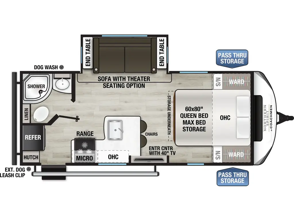 2026 Coachmen Northern Spirit 1943RB