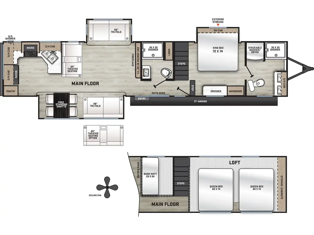 2026 Coachmen Catalina Destination Series 44CONDO