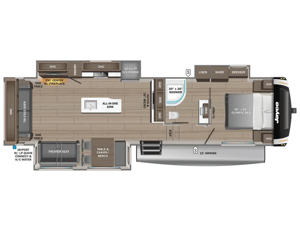 Jayco Eagle HT Fifth Wheels 30CRT 2026