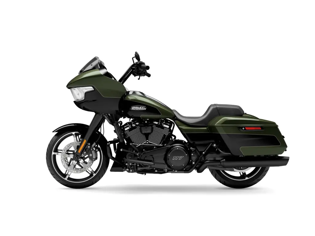 Harley-Davidson Road Glide® Olive Steel Metallic/Vivid Black (Black Trim) 2026
